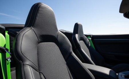 2020 Porsche 911 Carrera S Cabriolet (Color: Lizard Green) Interior Seats Wallpapers 450x275 (40)