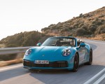 2020 Porsche 911 Carrera S Cabriolet (Color: Miami Blue) Front Wallpapers 150x120