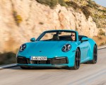 2020 Porsche 911 Carrera S Cabriolet (Color: Miami Blue) Front Wallpapers 150x120