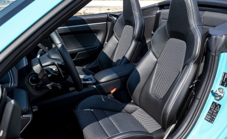 2020 Porsche 911 Carrera S Cabriolet (Color: Miami Blue) Interior Seats Wallpapers 450x275 (106)