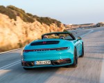 2020 Porsche 911 Carrera S Cabriolet (Color: Miami Blue) Rear Wallpapers 150x120