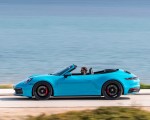 2020 Porsche 911 Carrera S Cabriolet (Color: Miami Blue) Side Wallpapers 150x120