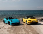 2020 Porsche 911 Carrera S Cabriolet (Color: Miami Blue) Wallpapers 150x120