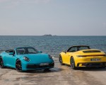 2020 Porsche 911 Carrera S Cabriolet (Color: Miami Blue) Wallpapers 150x120