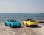 2020 Porsche 911 Carrera S Cabriolet (Color: Miami Blue) Wallpapers 150x120