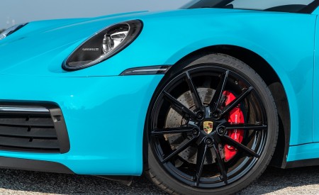 2020 Porsche 911 Carrera S Cabriolet (Color: Miami Blue) Wheel Wallpapers 450x275 (99)