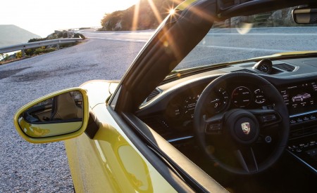 2020 Porsche 911 Carrera S Cabriolet (Color: Racing Yellow) Detail Wallpapers 450x275 (171)