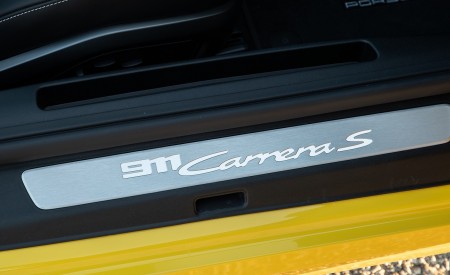 2020 Porsche 911 Carrera S Cabriolet (Color: Racing Yellow) Door Sill Wallpapers 450x275 (169)