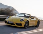 2020 Porsche 911 Carrera S Cabriolet (Color: Racing Yellow) Front Three-Quarter Wallpapers 150x120