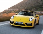2020 Porsche 911 Carrera S Cabriolet (Color: Racing Yellow) Front Wallpapers 150x120