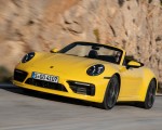 2020 Porsche 911 Carrera S Cabriolet (Color: Racing Yellow) Front Wallpapers 150x120