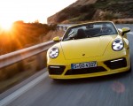 2020 Porsche 911 Carrera S Cabriolet (Color: Racing Yellow) Front Wallpapers 150x120