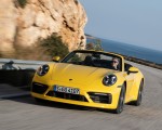 2020 Porsche 911 Carrera S Cabriolet (Color: Racing Yellow) Front Wallpapers 150x120