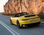 2020 Porsche 911 Carrera S Cabriolet (Color: Racing Yellow) Rear Three-Quarter Wallpapers 150x120