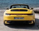 2020 Porsche 911 Carrera S Cabriolet (Color: Racing Yellow) Rear Wallpapers 150x120