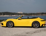 2020 Porsche 911 Carrera S Cabriolet (Color: Racing Yellow) Side Wallpapers 150x120