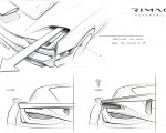 2020 Rimac C_Two Design Sketch Wallpapers 150x120