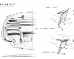 2020 Rimac C_Two Design Sketch Wallpapers 150x120