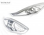 2020 Rimac C_Two Design Sketch Wallpapers 150x120