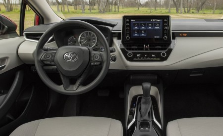 2020 Toyota Corolla LE (Color: Barcelona Red Metallic) Interior Cockpit Wallpapers 450x275 (53)