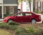 2020 Toyota Corolla LE (Color: Barcelona Red Metallic) Side Wallpapers 150x120