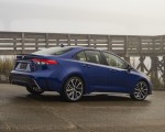 2020 Toyota Corolla SE (Color: Blue Crush Metallic) Rear Three-Quarter Wallpapers 150x120