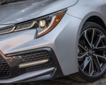 2020 Toyota Corolla SE (Color: Classic Silver Metallic) Headlight Wallpapers 150x120