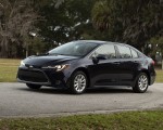 2020 Toyota Corolla XLE (Color: Blue Print) Front Three-Quarter Wallpapers 150x120