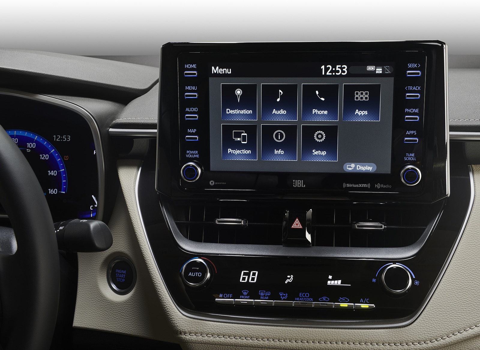 2020 Toyota Corolla XSE Central Console Wallpapers #21 of 77