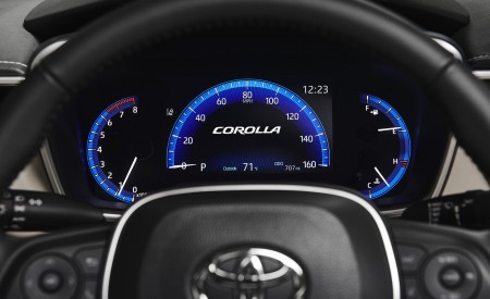 2020 Toyota Corolla XSE Digital Instrument Cluster Wallpapers 450x275 (76)