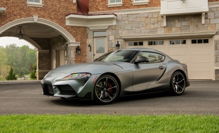 2020 Toyota Supra (Color: Phantom) Front Three-Quarter Wallpapers 450x275 (85)