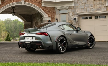 2020 Toyota Supra (Color: Phantom) Rear Three-Quarter Wallpapers 450x275 (87)