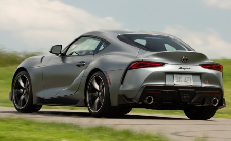 2020 Toyota Supra (Color: Phantom) Rear Three-Quarter Wallpapers 450x275 (79)