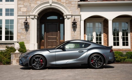 2020 Toyota Supra (Color: Phantom) Side Wallpapers 450x275 (81)