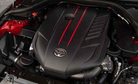 2020 Toyota Supra (Color: Renaissance Red) Engine Wallpapers 450x275 (18)