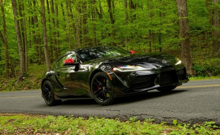 2020 Toyota Supra Launch Edition (Color: Nocturnal) Front Three-Quarter Wallpapers 450x275 (43)