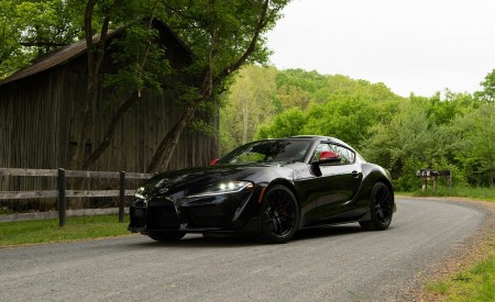 2020 Toyota Supra Launch Edition (Color: Nocturnal) Front Three-Quarter Wallpapers 450x275 (44)