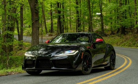 2020 Toyota Supra Launch Edition (Color: Nocturnal) Front Three-Quarter Wallpapers 450x275 (48)