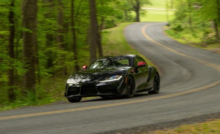 2020 Toyota Supra Launch Edition (Color: Nocturnal) Front Three-Quarter Wallpapers 450x275 (46)