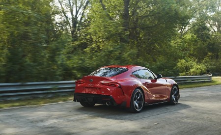 2020 Toyota Supra Rear Three-Quarter Wallpapers 450x275 (124)