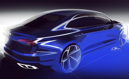 2020 Volkswagen Passat Design Sketch Wallpapers 450x275 (90)