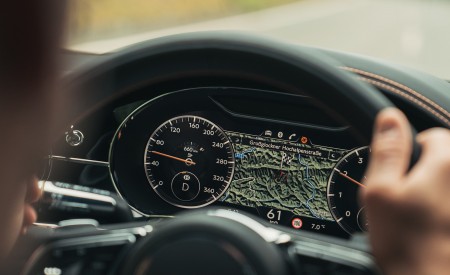 2018 Bentley Continental GT (Color: Orange Flame) Digital Instrument Cluster Wallpapers 450x275 (30)