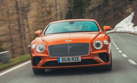 2018 Bentley Continental GT (Color: Orange Flame) Front Wallpapers 450x275 (7)