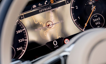 2018 Bentley Continental GT (Color: Sequin Blue) Digital Instrument Cluster Wallpapers 450x275 (157)