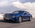 2018 Bentley Continental GT (Color: Sequin Blue) Front Three-Quarter Wallpapers 150x120
