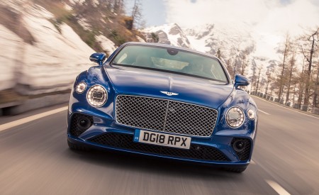 2018 Bentley Continental GT (Color: Sequin Blue) Front Wallpapers 450x275 (138)