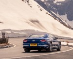 2018 Bentley Continental GT (Color: Sequin Blue) Rear Three-Quarter Wallpapers 150x120