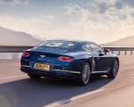 2018 Bentley Continental GT (Color: Sequin Blue) Rear Three-Quarter Wallpapers 150x120