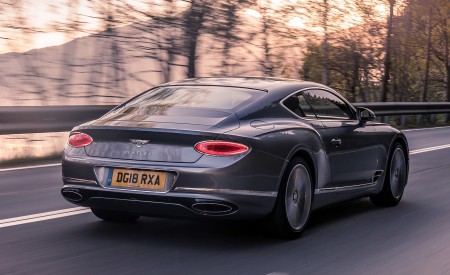2018 Bentley Continental GT (Color: Tungsten) Rear Three-Quarter Wallpapers 450x275 (118)