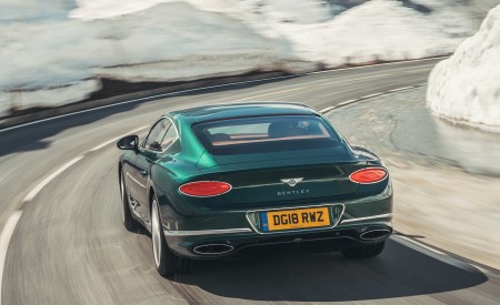 2018 Bentley Continental GT (Color: Verdant) Rear Wallpapers 450x275 (82)
